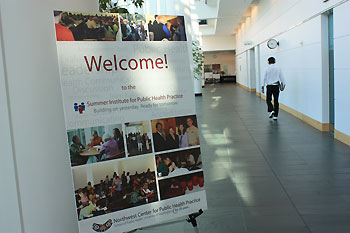 Welcome sign