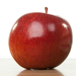 an apple
