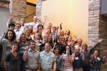Management Certificate scholars kick off the yearlong program with an onsite session in Missoula in summer 2015.