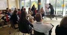 Public health professionals in Vermont practicing the Population Health Innovation Lab curriculum. Photo credit: Public Health Institute