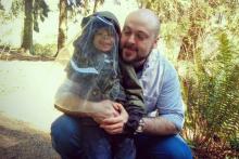 NWCPHP Graphic and E-Learning Designer Wes O'Seadna enjoys time in the park with his son, Pacific, 5.