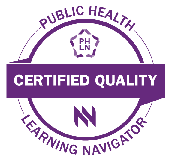Public Health Learning Navigator Certified Quality