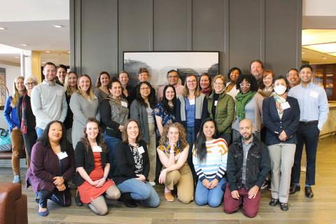 Leadership Institute cohort Image of Leadership Institute scholars