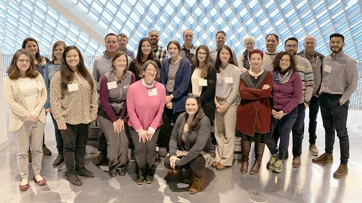 Photograph of a cohort of Leadership Institute scholars.